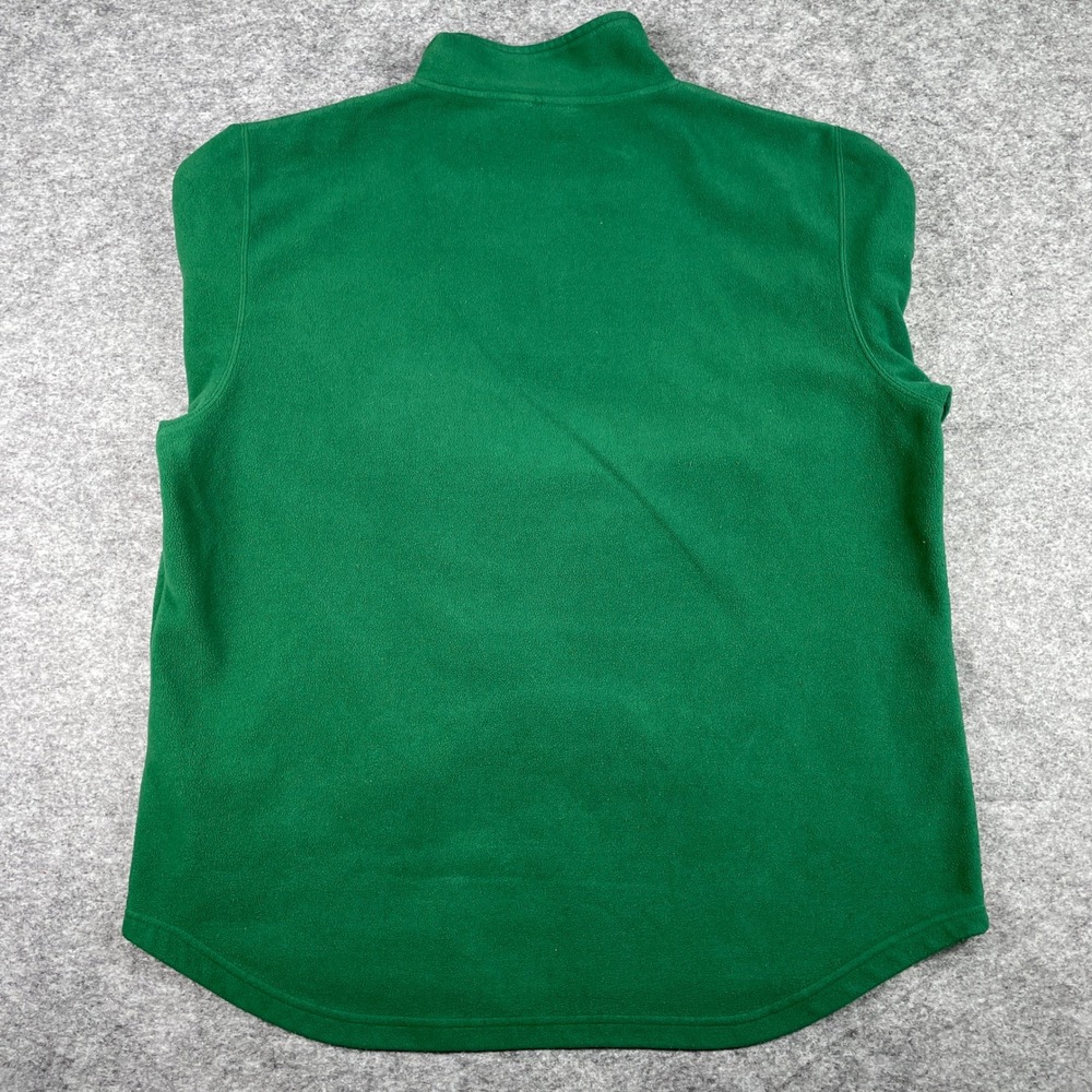 VTG Minnesota Wild Sweater Mens XL Green Nike Team Fleece Pullover 1/4 Zip NHL - Picture 2 of 12